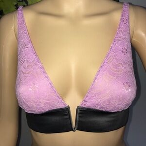 NWT Free People Lace Plunge Bra SizeXS